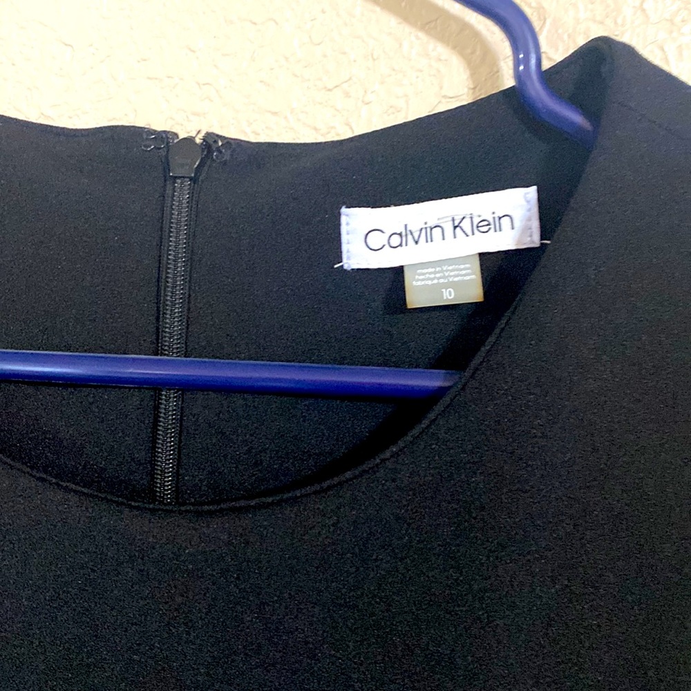 NWT Calvin Klein black long dress for women size 10 - Picture 3 of 5